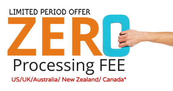 Clik 2 Fly zero processing fees